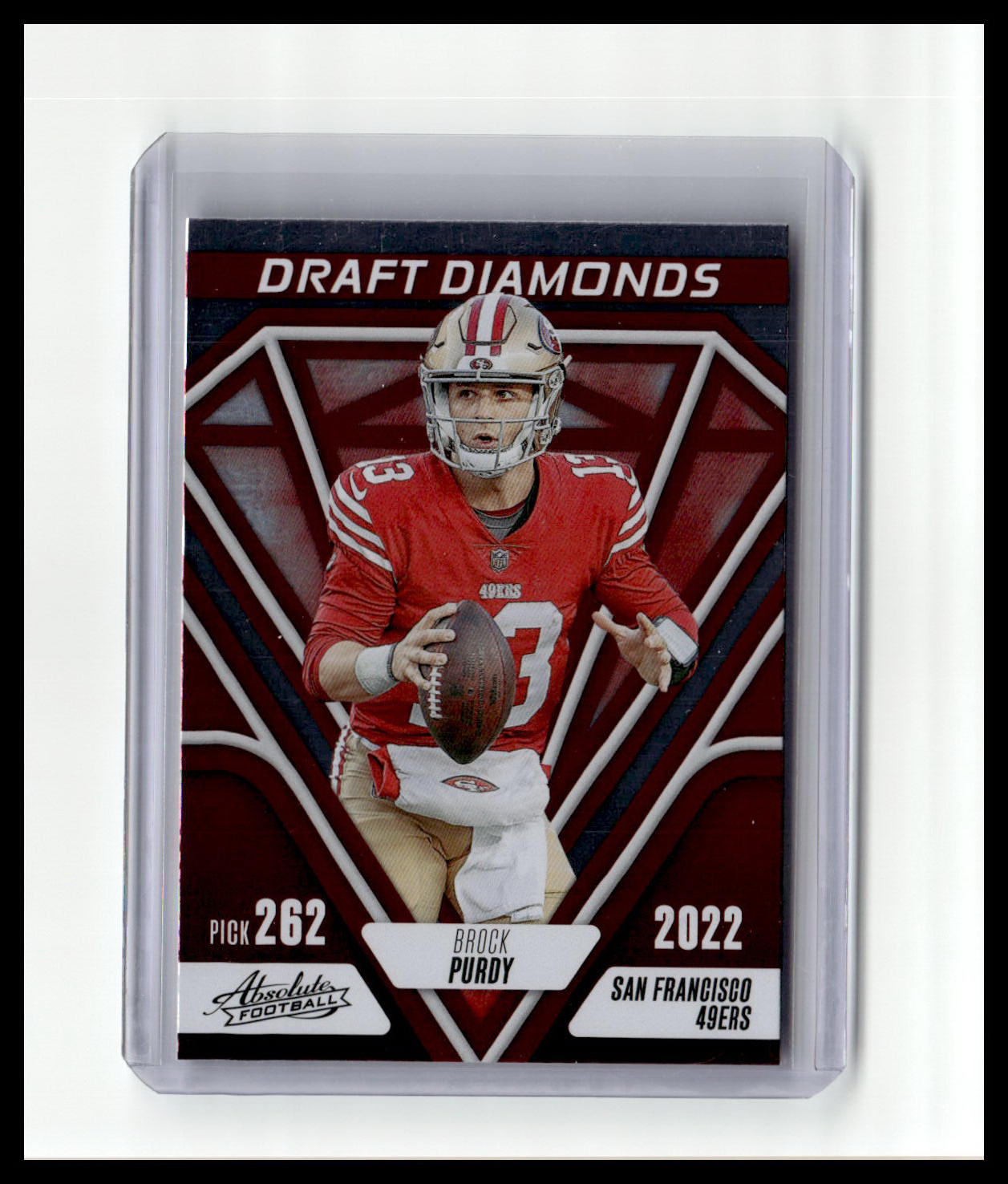2023 Panini Absolute #DD-2 Brock Purdy Draft Diamonds