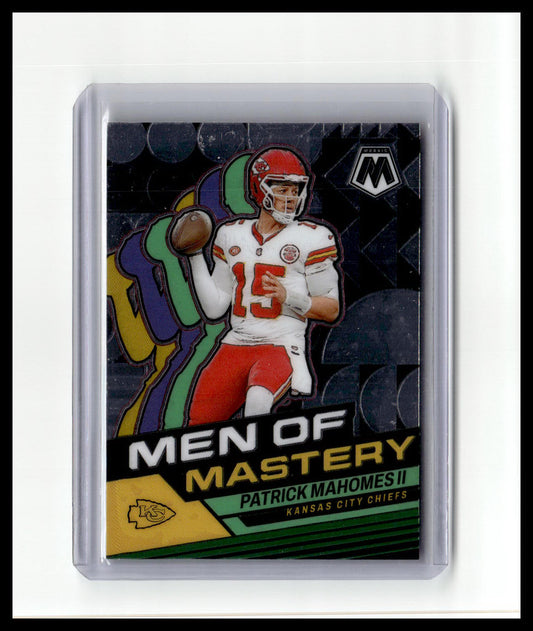 2022 Panini Mosaic #MM-4 Patrick Mahomes II Men of Mastery