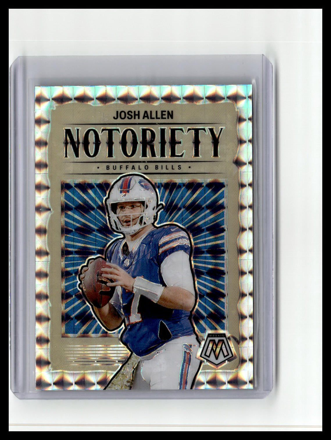 2024 Panini Mosaic #4 Josh Allen Notoriety Mosaic