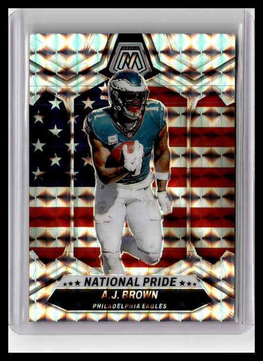 2024 Panini Mosaic #265 A.J. Brown Mosaic National Pride