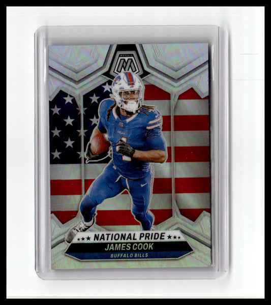 2024 Panini Mosaic #259 James Cook Silver National Pride