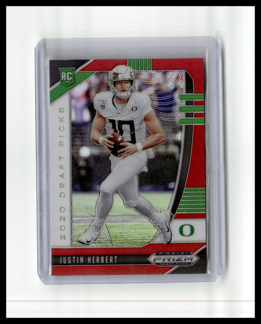 2020 Panini Prizm Draft Picks #102 Justin Herbert