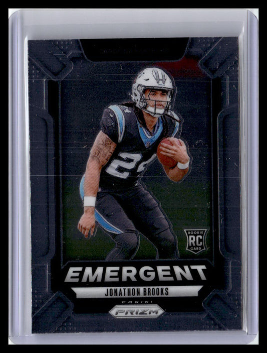 2024 Panini Prizm #9 Jonathon Brooks Emergent