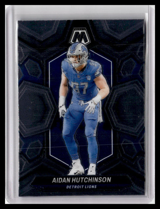 2024 Panini Mosaic #76 Aidan Hutchinson