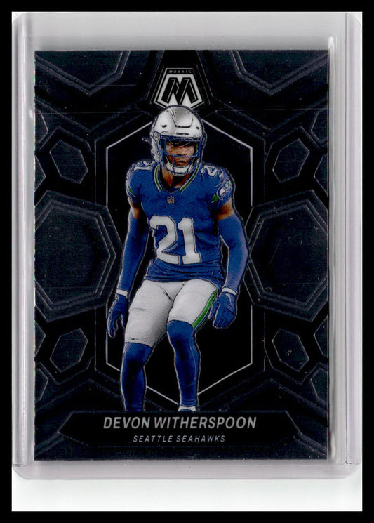 2024 Panini Mosaic #202 Devon Witherspoon