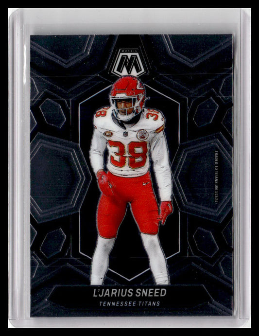 2024 Panini Mosaic #217 L'Jarius Sneed