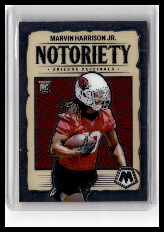 2024 Panini Mosaic #22 Marvin Harrison Jr. Notoriety