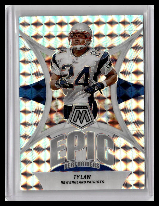 2024 Panini Mosaic #EP-TL Ty Law Epic Performers Mosaic