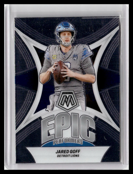 2024 Panini Mosaic #EP-JG Jared Goff Epic Performers