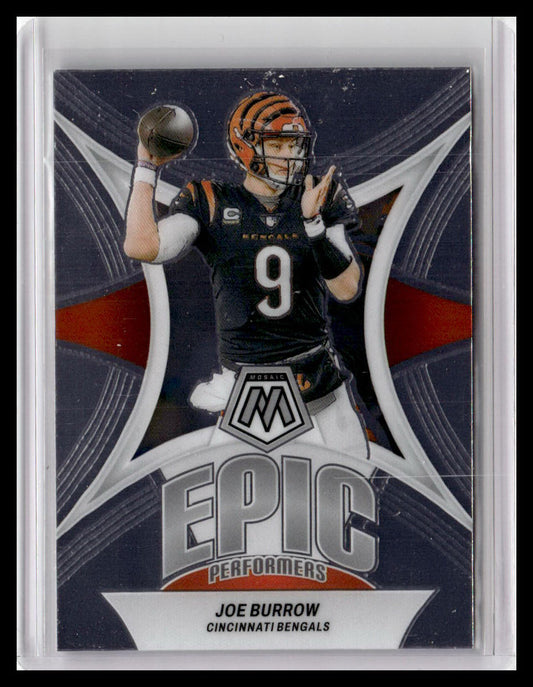 2024 Panini Mosaic #EP-JB Joe Burrow Epic Performers