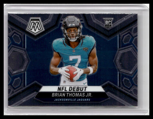 2024 Panini Mosaic #282 Brian Thomas Jr. NFL Debut