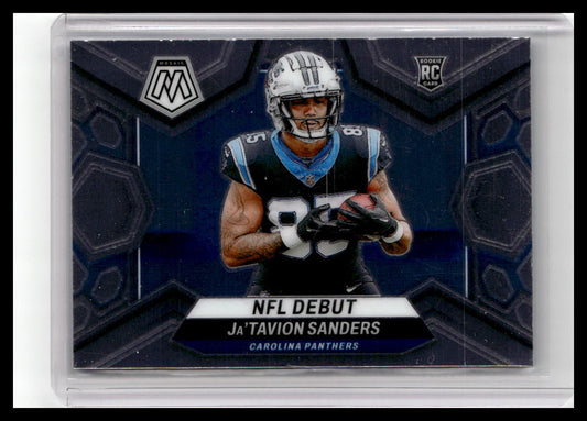 2024 Panini Mosaic #288 Ja'Tavion Sanders NFL Debut