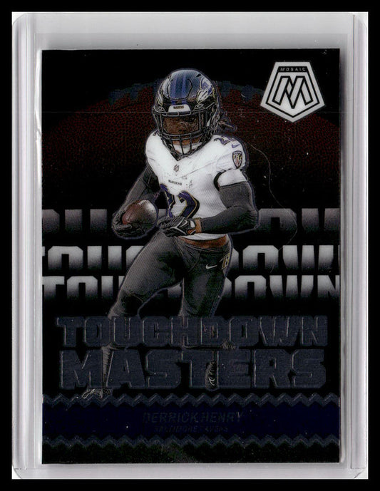 2024 Panini Mosaic #TM-DHY Derrick Henry Touchdown Masters