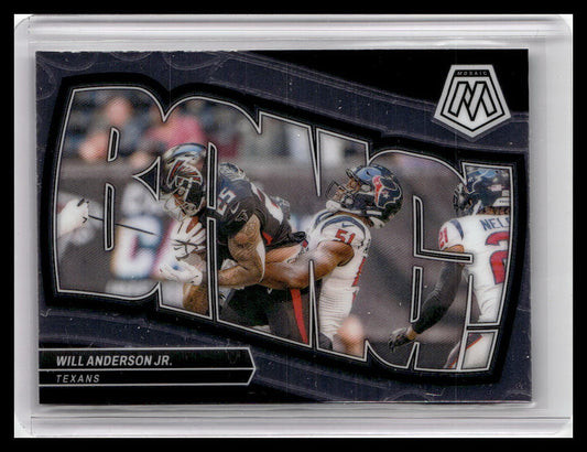 2024 Panini Mosaic #14 Will Anderson Jr. Bang!