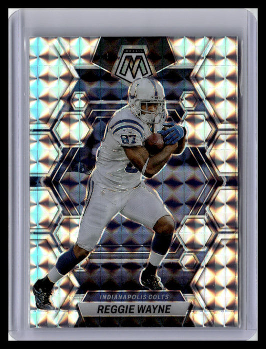 2023 Panini Mosaic #101 Reggie Wayne Mosaic