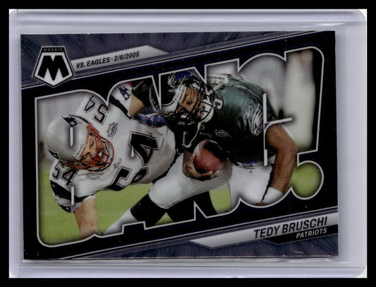 2023 Panini Mosaic #B-TDB Tedy Bruschi Bang!