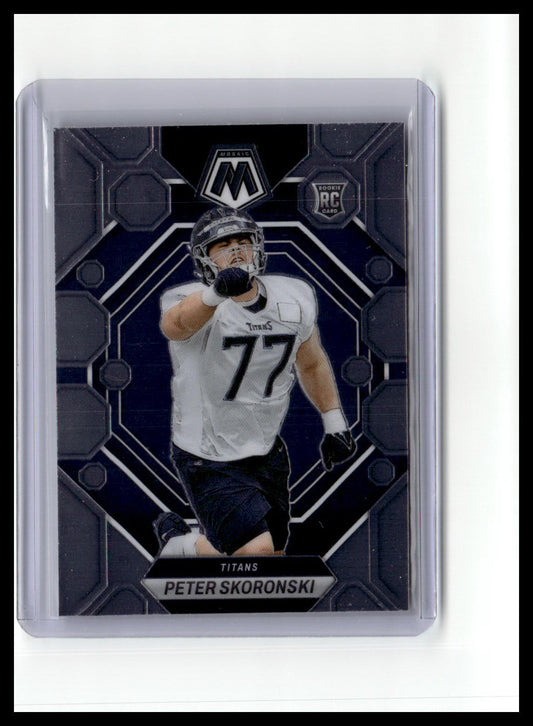 2023 Panini Mosaic #355 Peter Skoronski