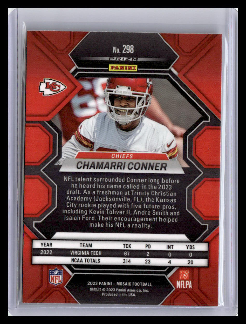 2023 Panini Mosaic #298 Chamarri Conner