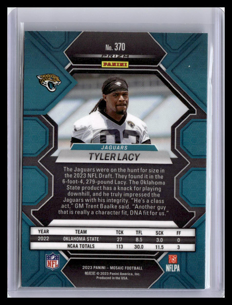 2023 Panini Mosaic #370 Tyler Lacy