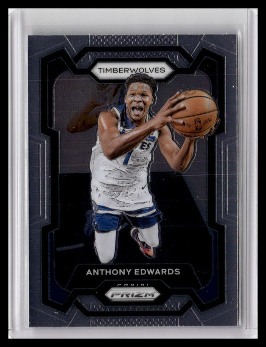 2023-24 Panini Prizm #108 Anthony Edwards
