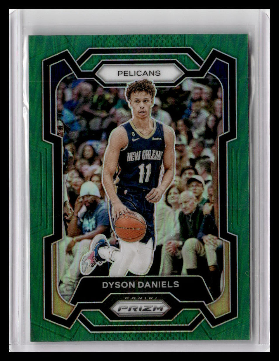 2023-24 Panini Prizm #220 Dyson Daniels Prizms Green