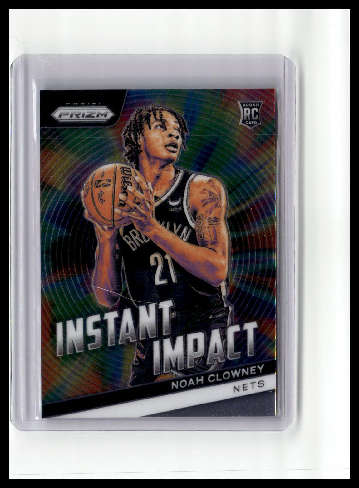 2023-24 Panini Prizm #21 Noah Clowney Instant Impact