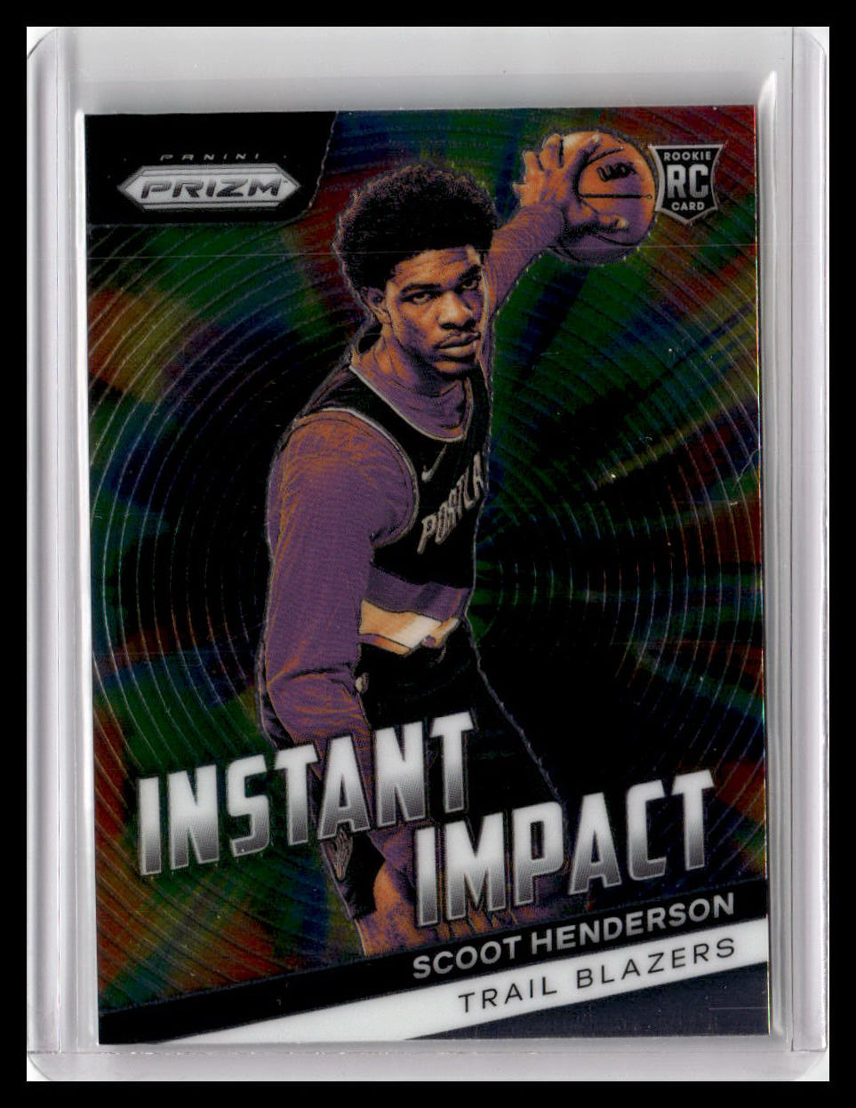 2023-24 Panini Prizm #9 Scoot Henderson Instant Impact