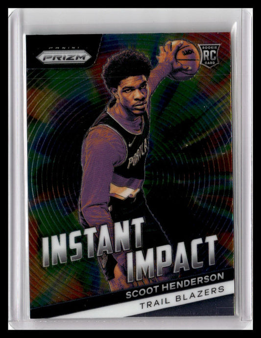 2023-24 Panini Prizm #9 Scoot Henderson Instant Impact