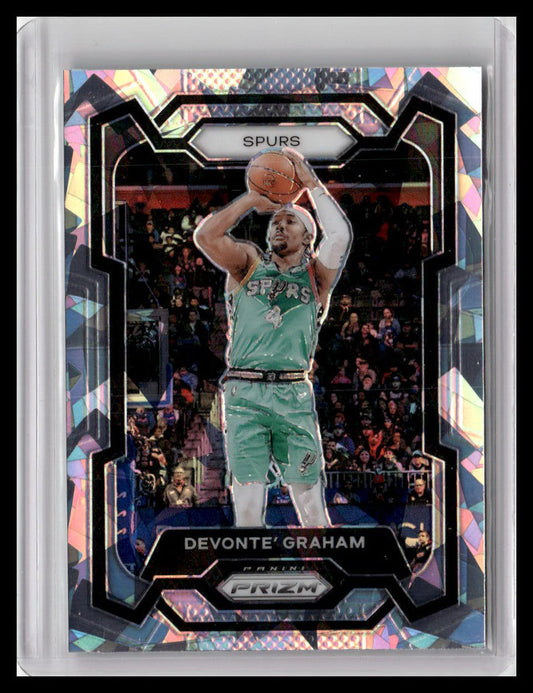 2023-24 Panini Prizm #233 Devonte' Graham Prizms Ice
