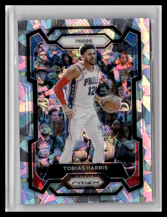 2023-24 Panini Prizm #88 Tobias Harris Prizms Ice