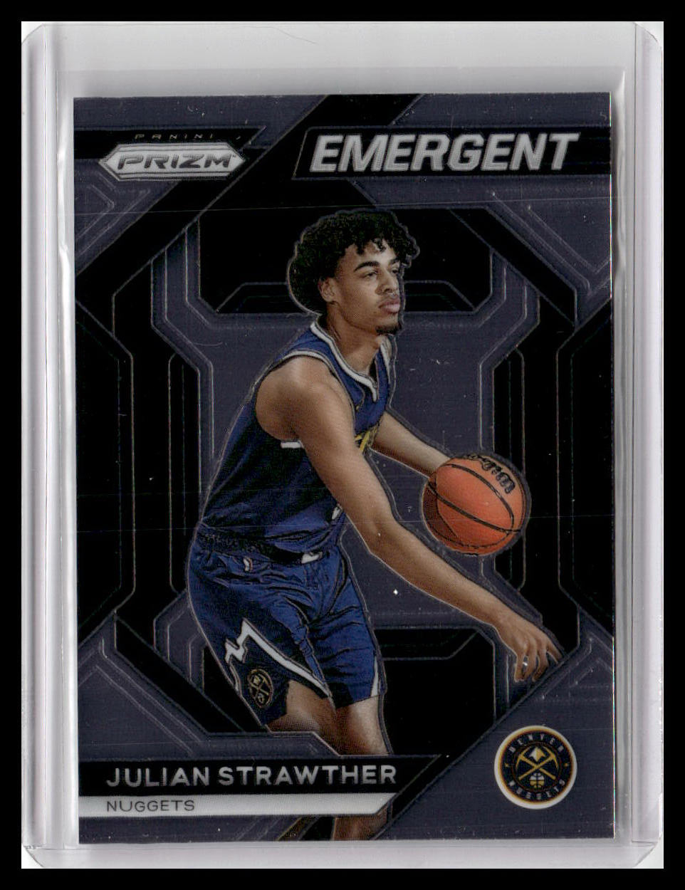 2023-24 Panini Prizm #21 Julian Strawther Emergent