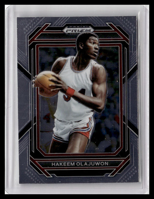 2023 Panini Prizm Draft Picks #80 Hakeem Olajuwon