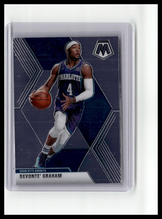2019-20 Panini Mosaic #62 Devonte' Graham