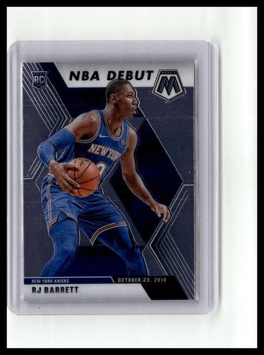2019-20 Panini Mosaic #270 RJ Barrett NBA Debut