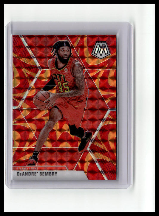 2019-20 Panini Mosaic #14 DeAndre' Bembry Reactive Orange