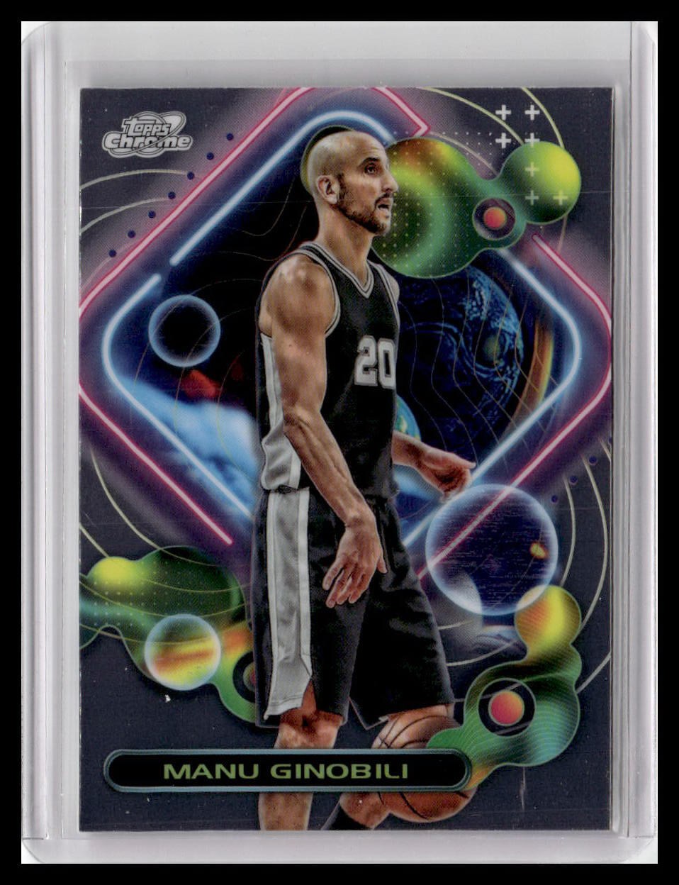 2023-24 Topps Chrome Cosmic #113 Manu Ginobili