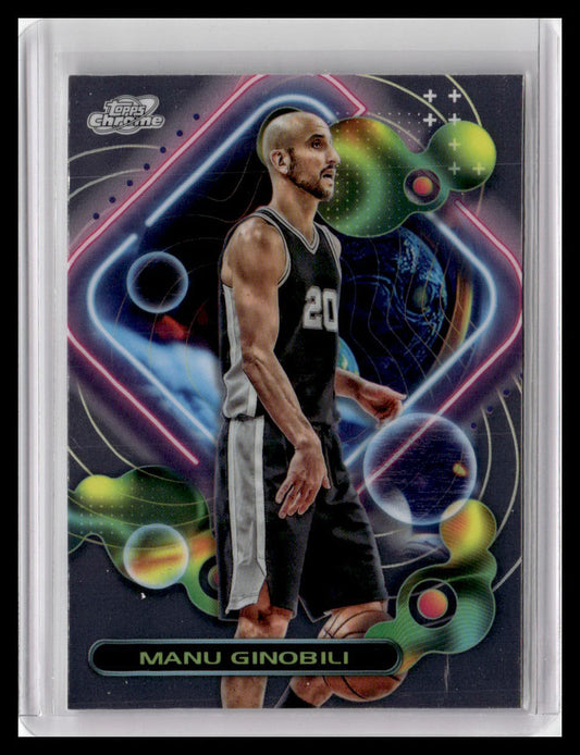 2023-24 Topps Chrome Cosmic #113 Manu Ginobili