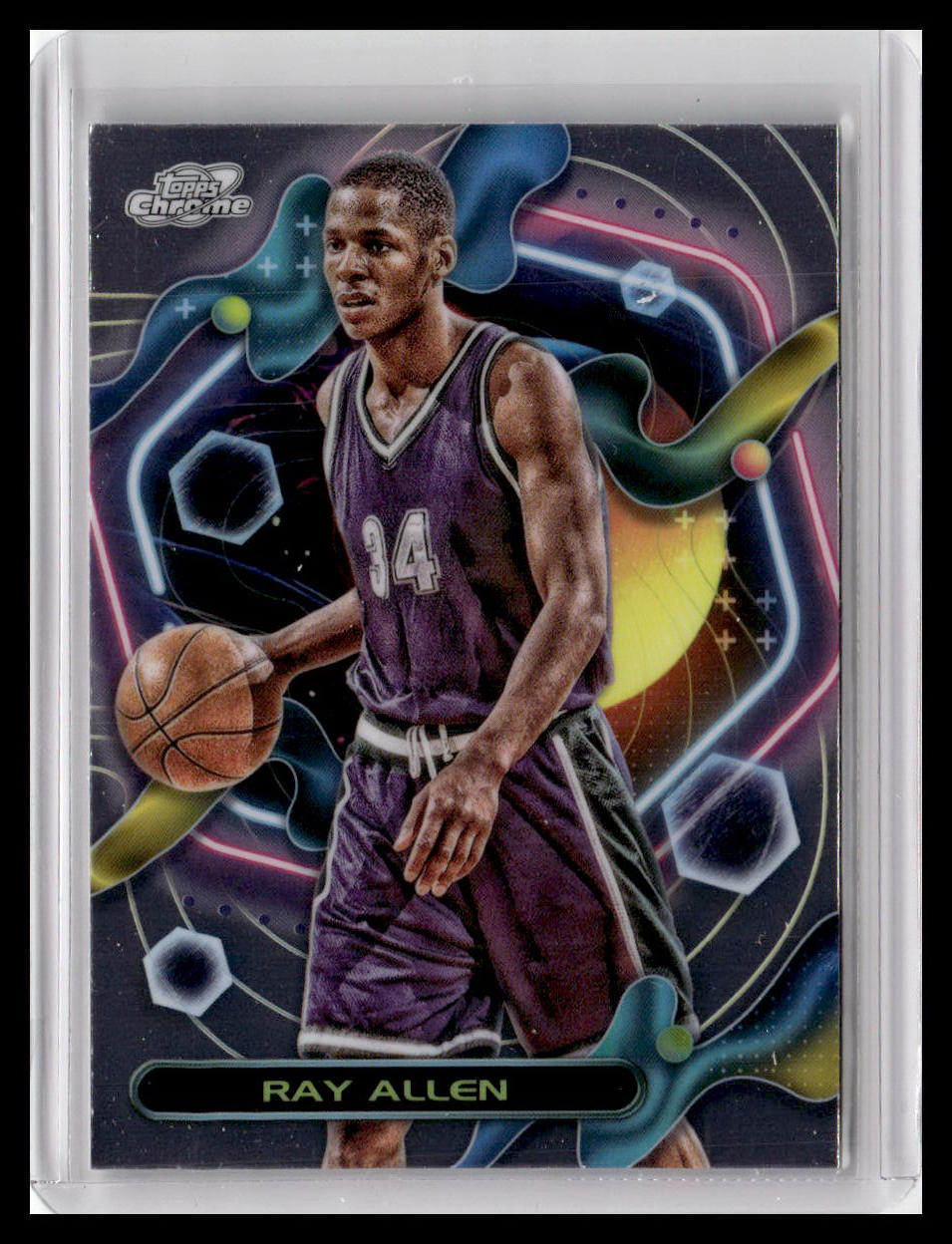 2023-24 Topps Chrome Cosmic #73 Ray Allen