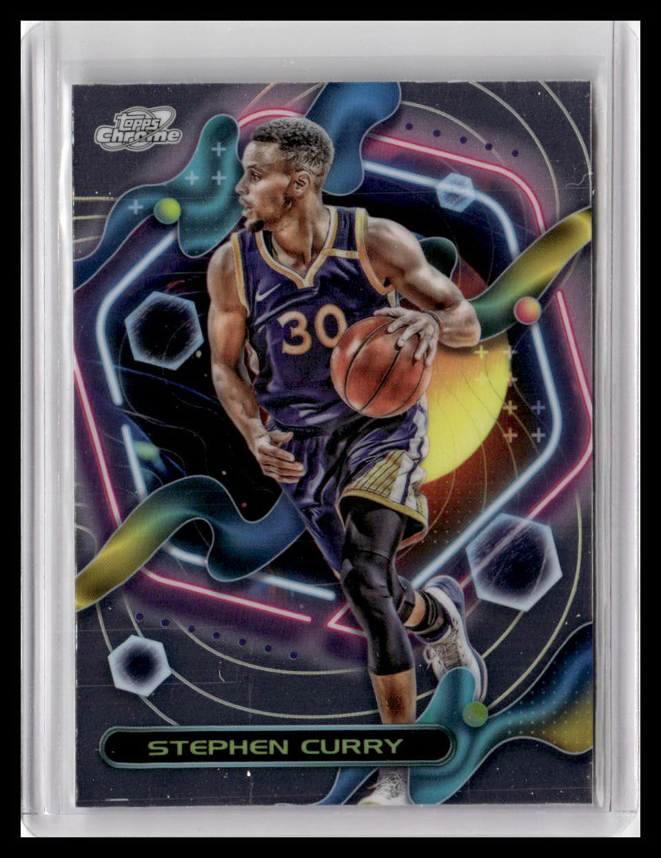2023-24 Topps Chrome Cosmic #118 Stephen Curry