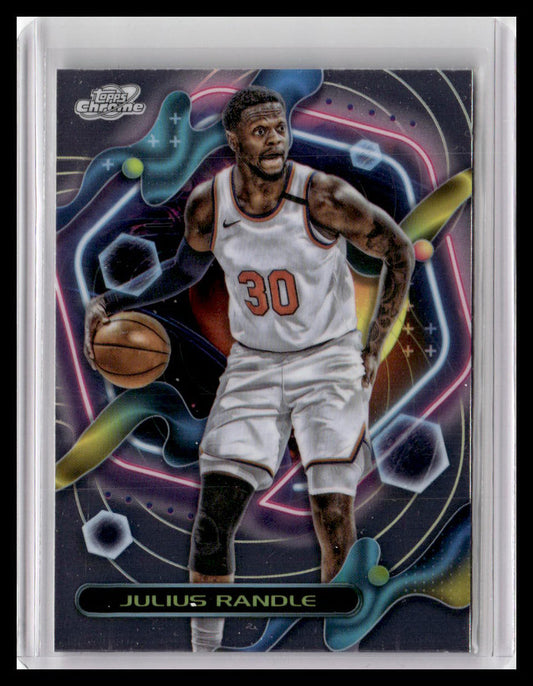 2023-24 Topps Chrome Cosmic #85 Julius Randle