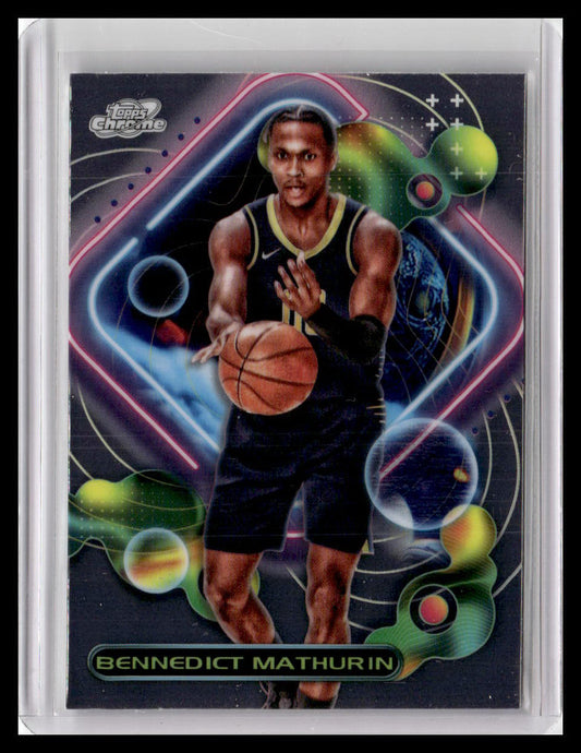 2023-24 Topps Chrome Cosmic #132 Bennedict Mathurin