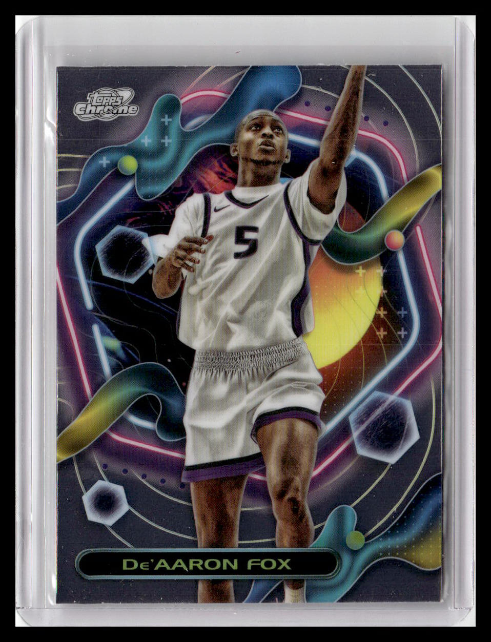 2023-24 Topps Chrome Cosmic #107 De'Aaron Fox