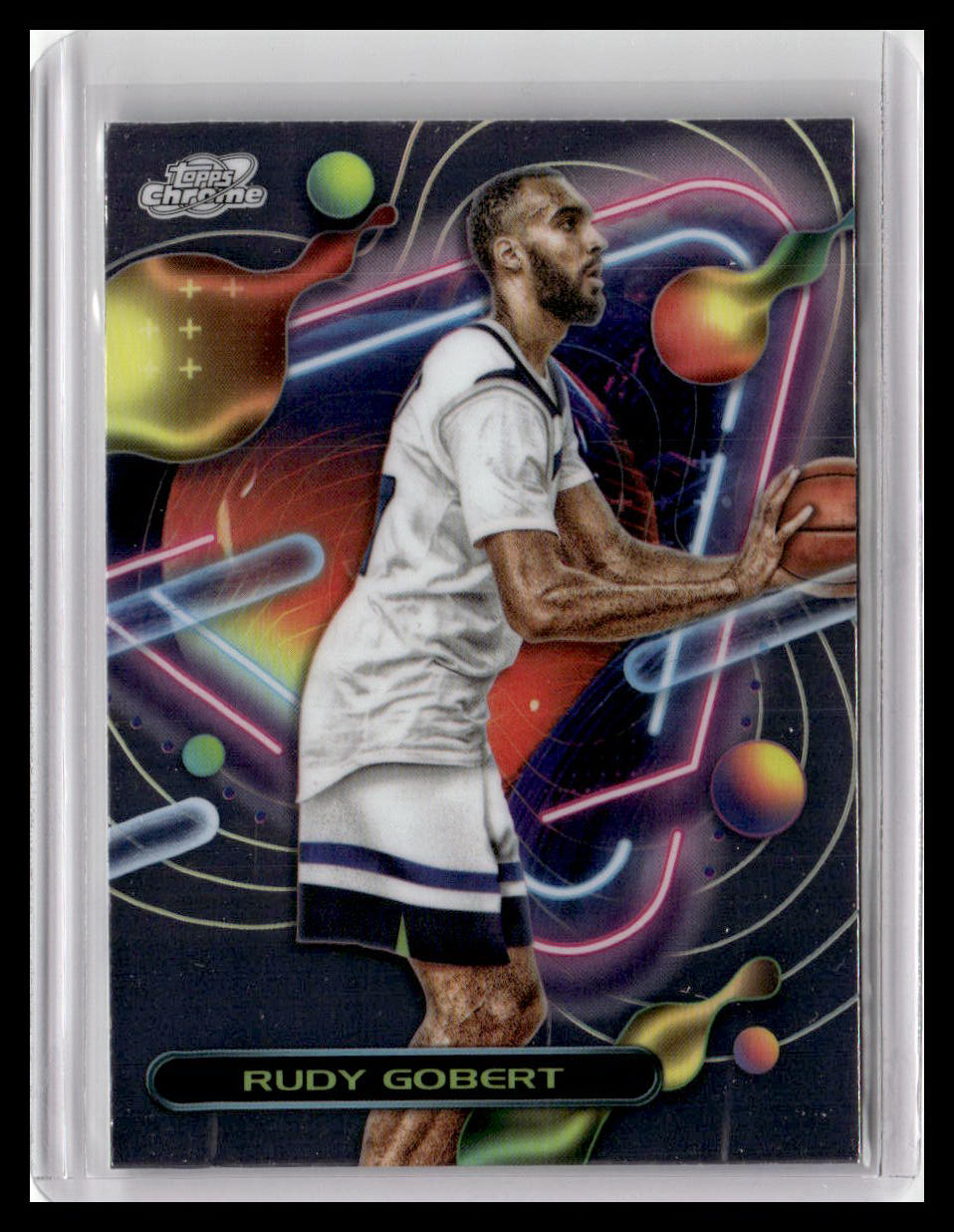 2023-24 Topps Chrome Cosmic #75 Rudy Gobert