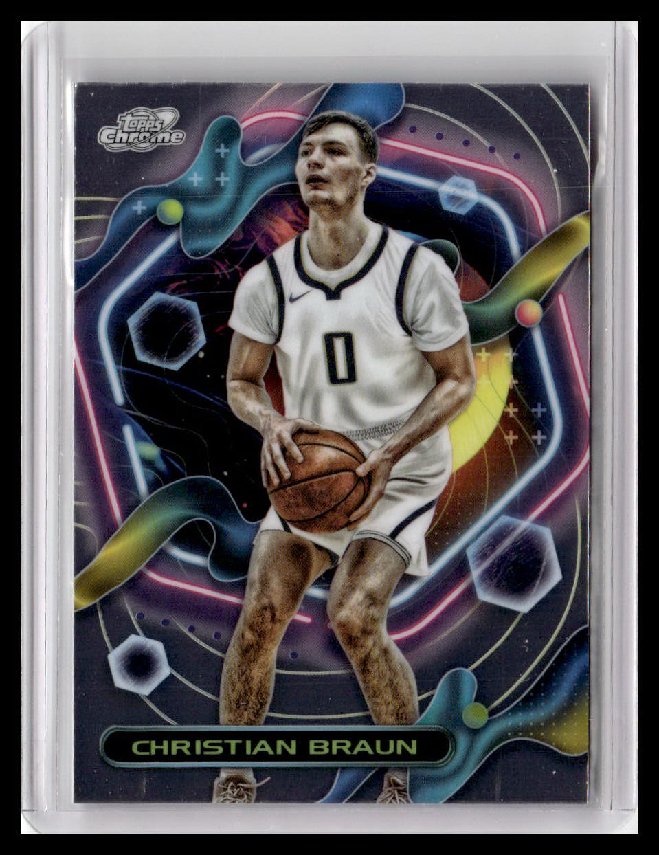2023-24 Topps Chrome Cosmic #35 Christian Braun