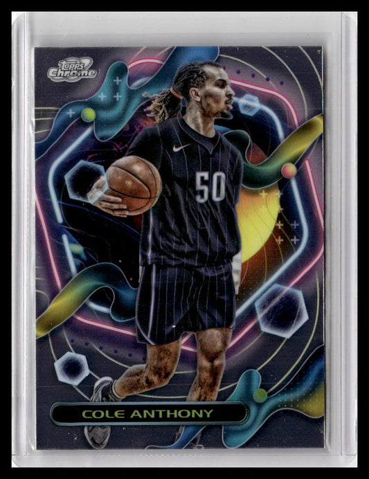 2023-24 Topps Chrome Cosmic #93 Cole Anthony