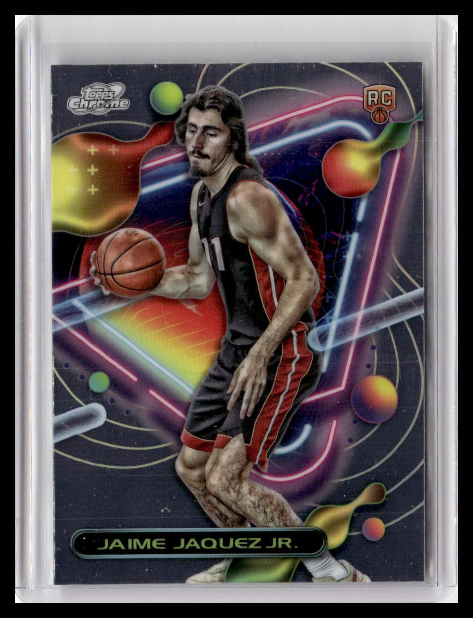 2023-24 Topps Chrome Cosmic #166 Jaime Jaquez Jr.