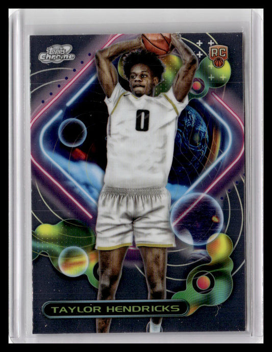 2023-24 Topps Chrome Cosmic #159 Taylor Hendricks