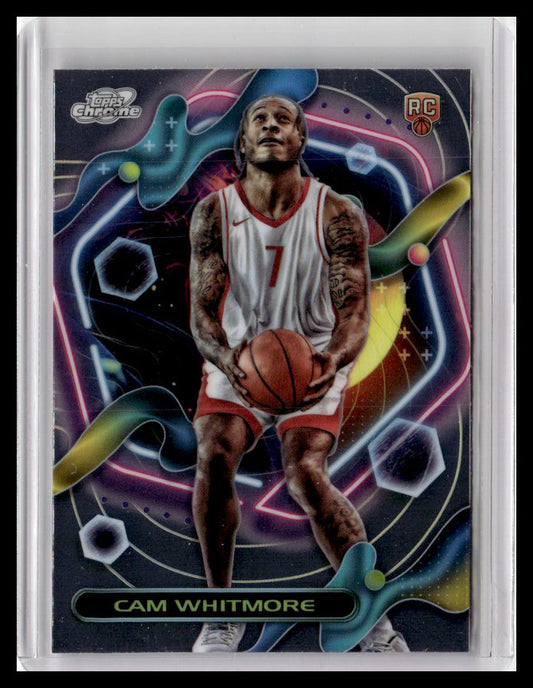 2023-24 Topps Chrome Cosmic #168 Cam Whitmore