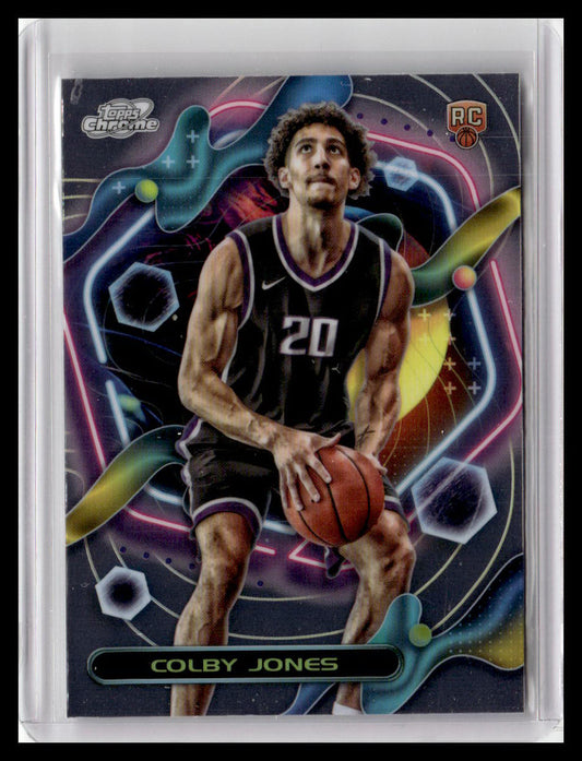 2023-24 Topps Chrome Cosmic #181 Colby Jones
