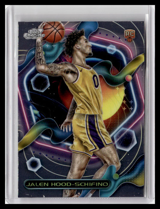 2023-24 Topps Chrome Cosmic #165 Jalen Hood-Schifino
